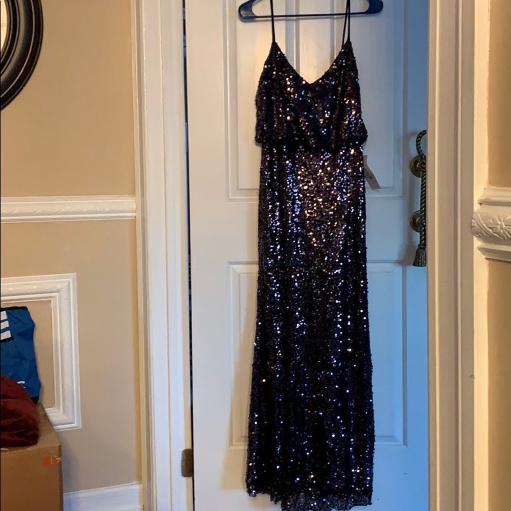 Sequin Dress - formal gown, full length